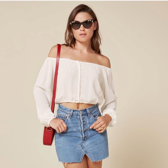 Reformation Caper Top size xs - Picture 3 of 4